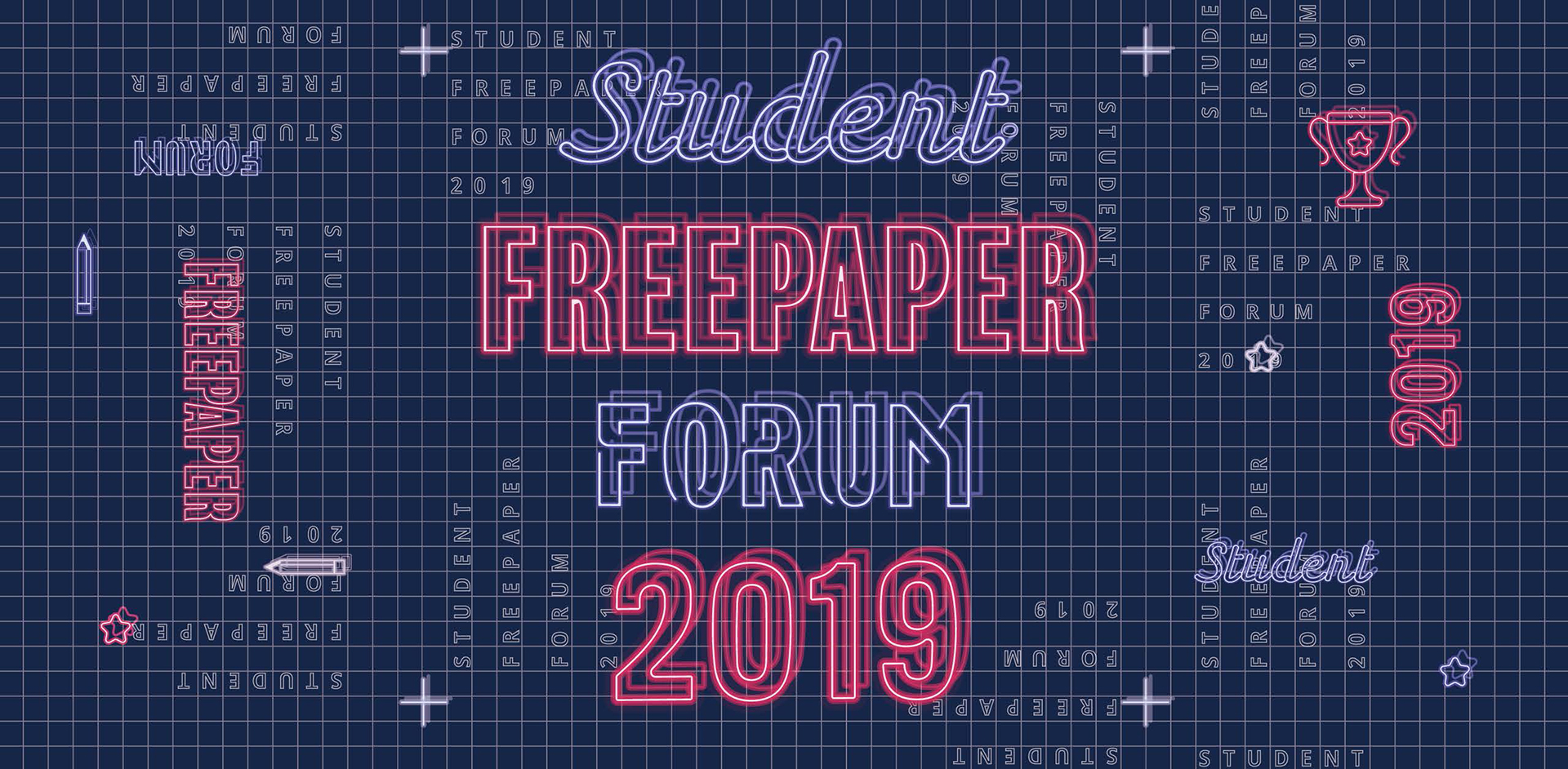 Student Freepaper Forum2019バナー