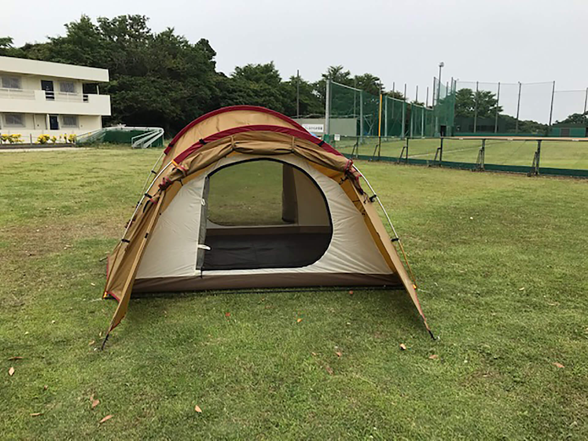 銚子スポーツタウン『外野でキャンプ』