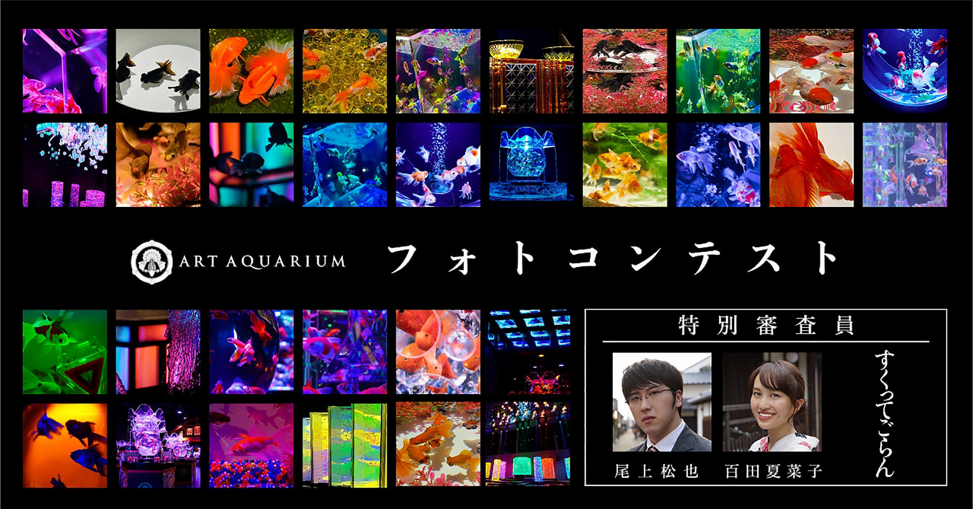 「アートアクアリウム美術館」×映画「すくってごらん」コラボイベント