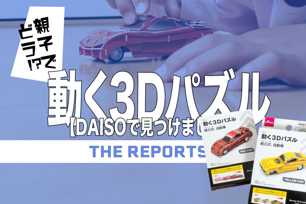 ダイソー・動く3Dパズル