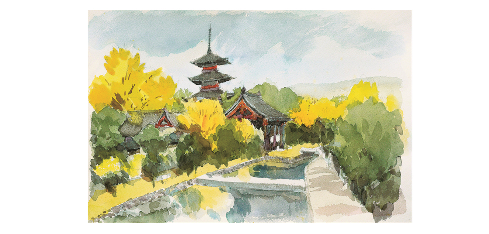 『洛中洛外と京都御苑の花』展