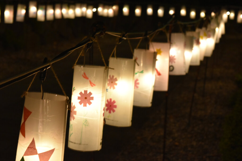 見浜園灯ろうまつり ～秋の日本庭園ライトアップ2021～