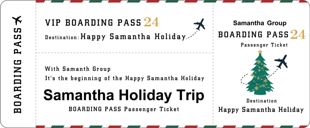 サマンサグループのポップアップショップ「Samantha Holiday Trip」