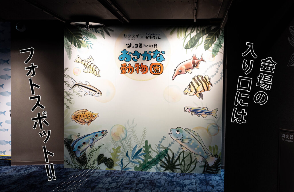 カワスイ　川崎水族館　「ツッコミたくなる!?　おさかな動物園」
