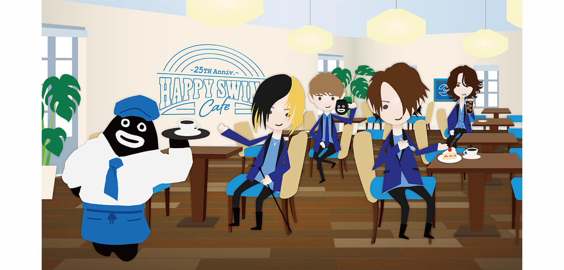 25th Anniv. HAPPY SWING Cafe