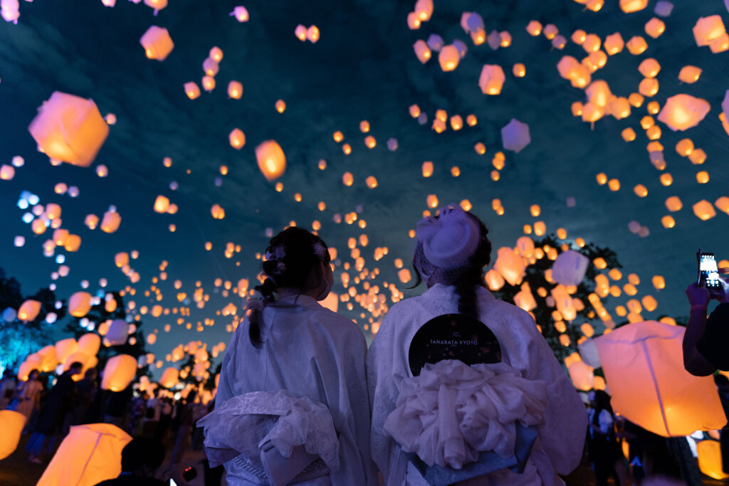 日本最大のランタン祭り「七夕スカイランタン祭り2022」