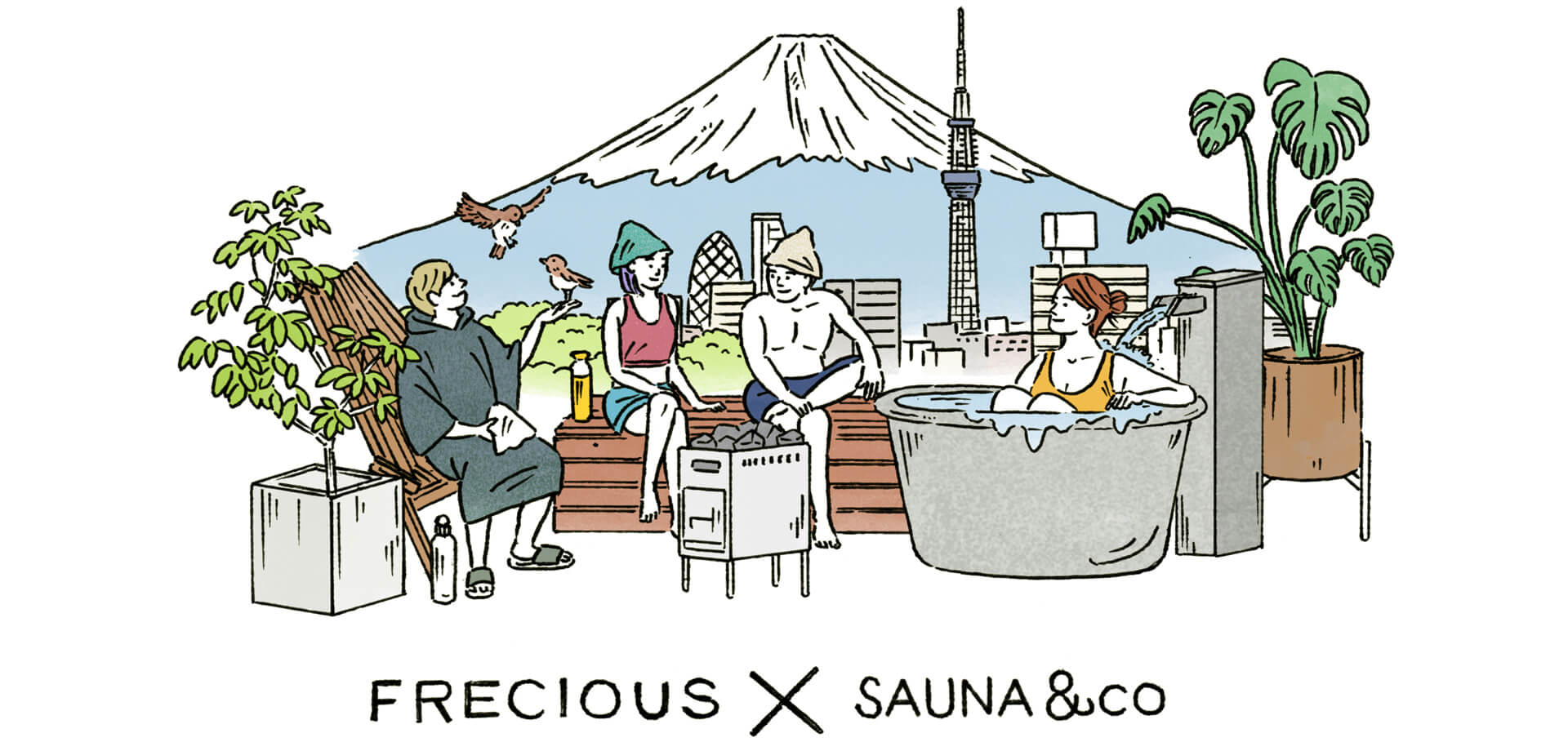 FRECIOUS（フレシャス） ライフスタイル型サウナ「SAUNA&co」