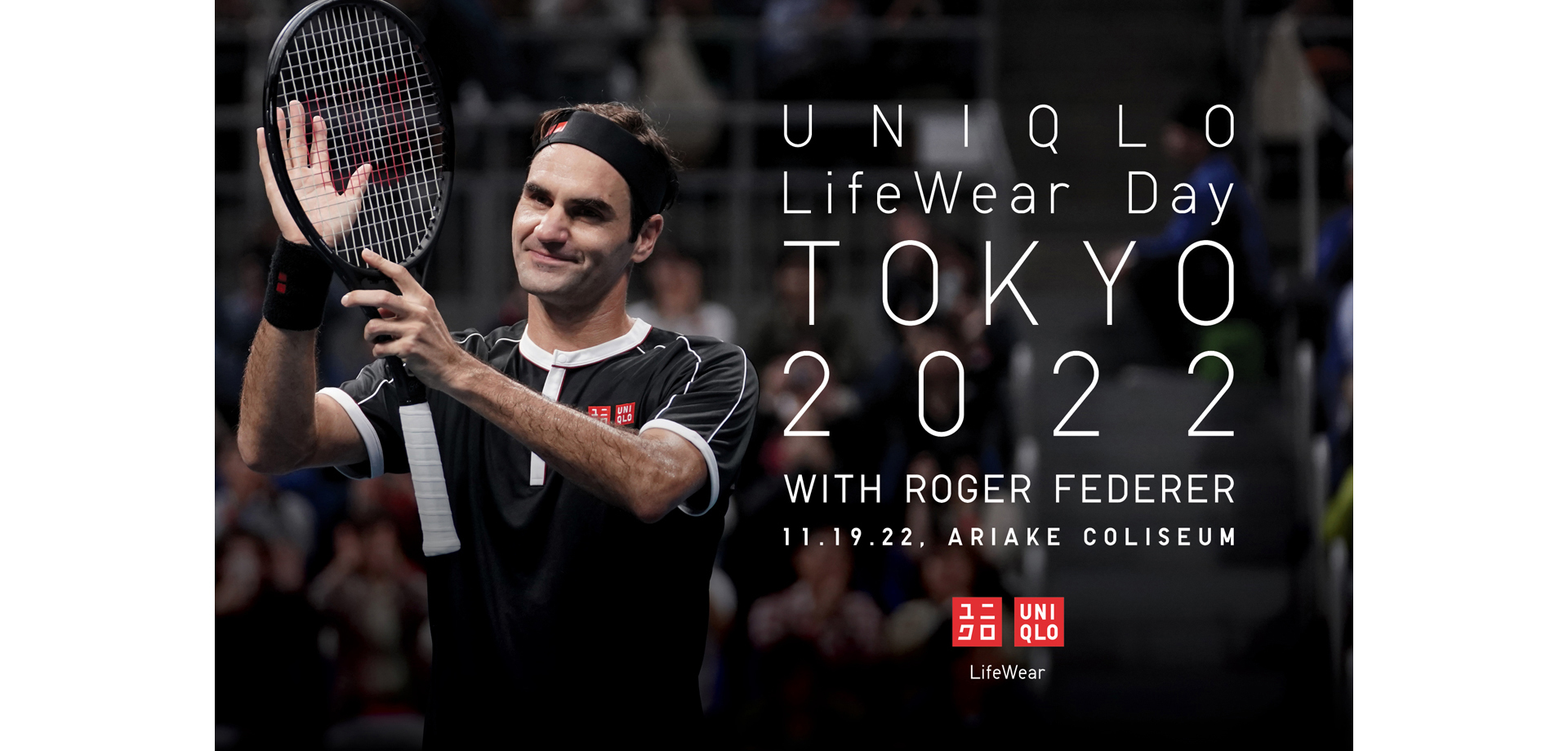 UNIQLO LifeWear Day Tokyo 2022 with Roger Federer