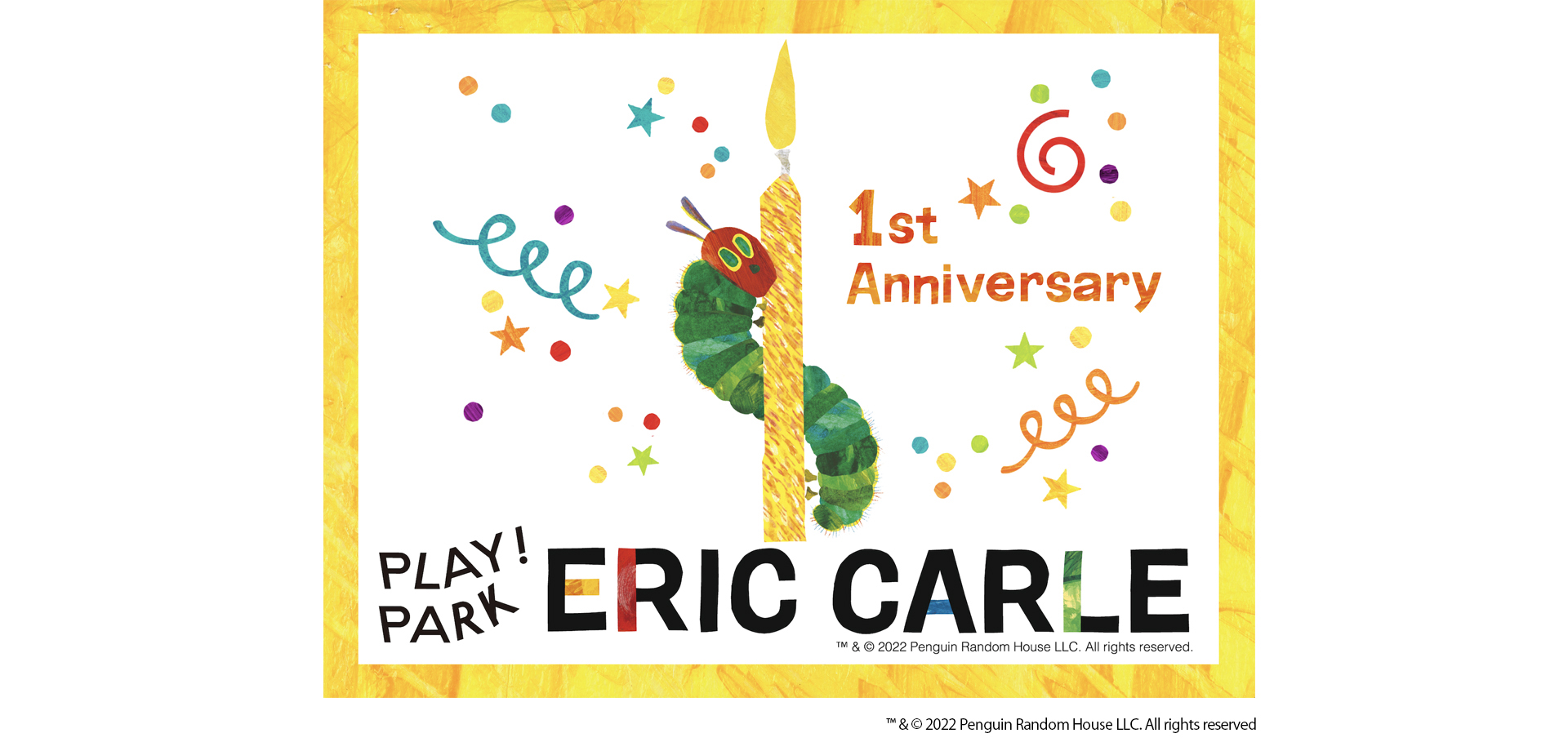 PLAY! PARK ERIC CARLE 1st Anniversary 二子玉川ライズ・ショッピングセンター