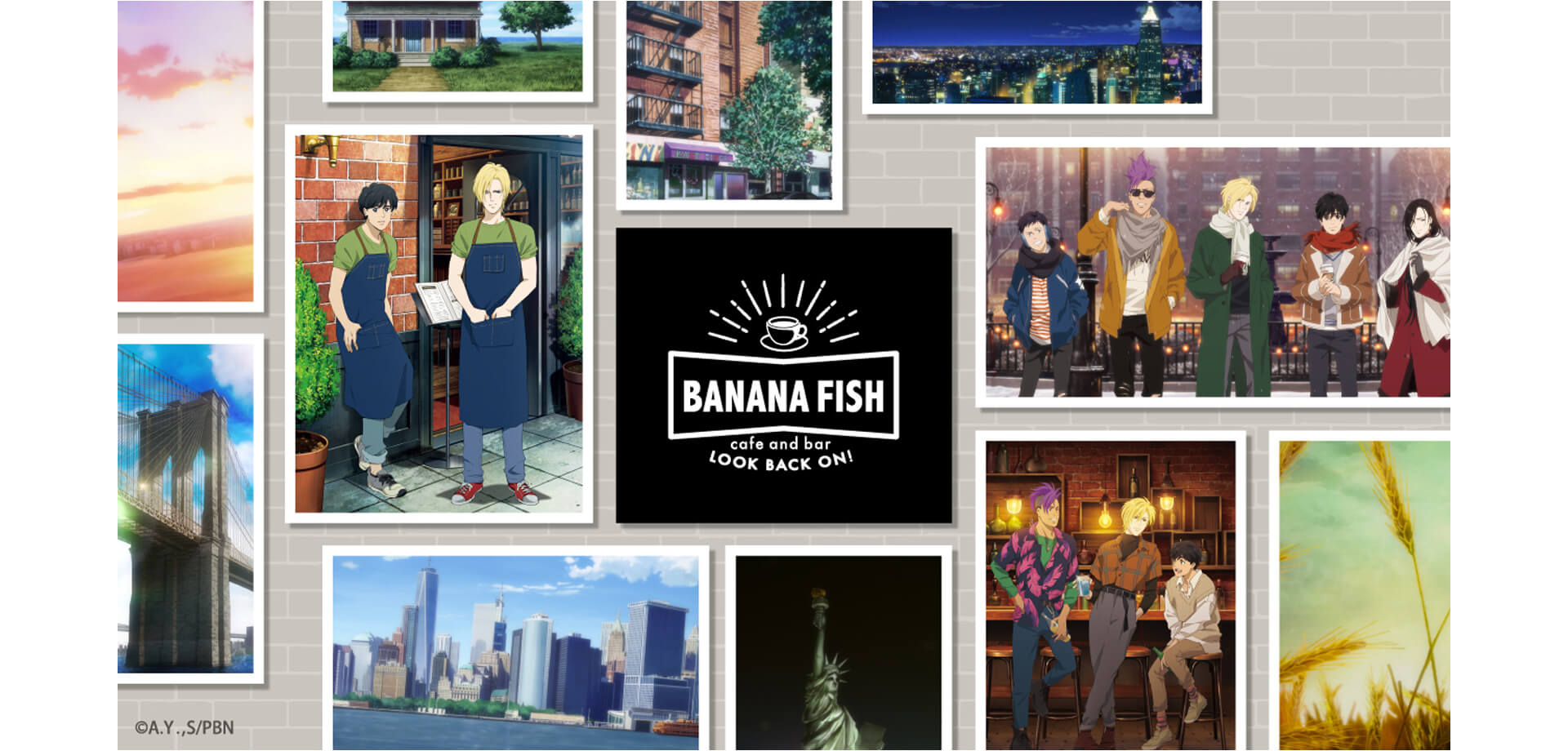 BANANA FISH Cafe and Bar -Look back on! -