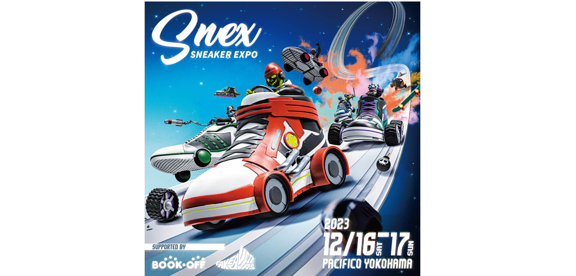 Snex/Sneaker Expo 2023 Yokohamaポスター