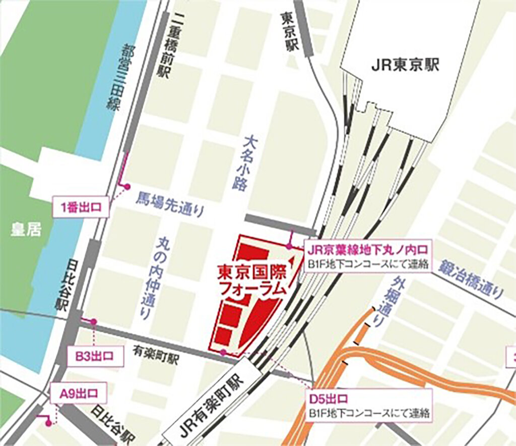 TOKYO周穫祭2023地図
