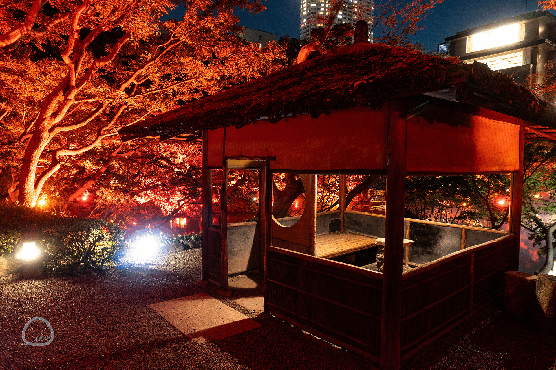 八芳園 TOKYO RED GARDEN園内