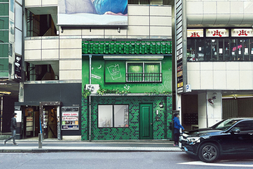 緑の店舗外観