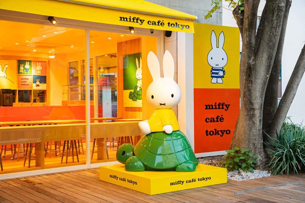 miffy café tokyo 店外風景