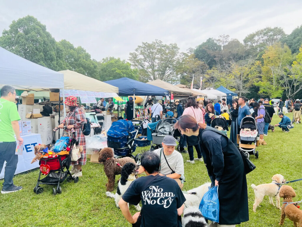 成田ゆめのドッグフェスティバル　会場風景