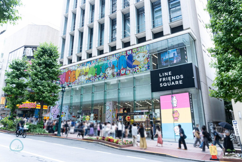 LINE FRIENDS SQUARE SHIBUYA　店外写真