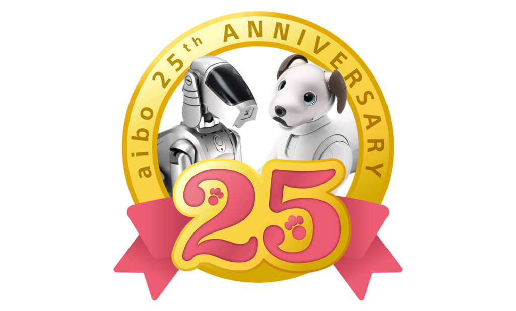 AIBO25周年ロゴ