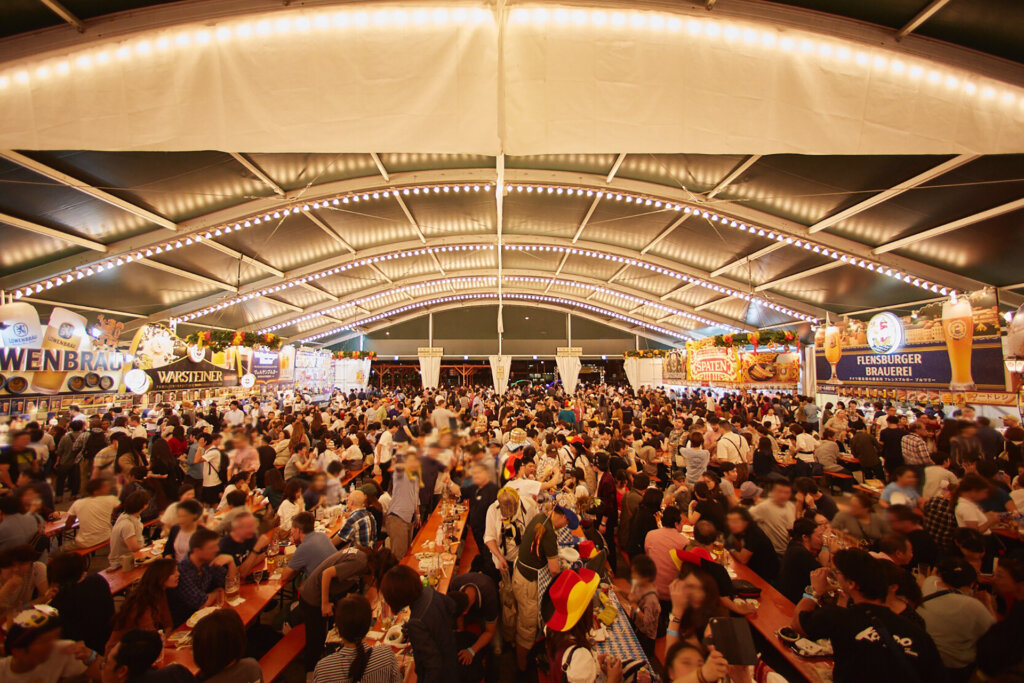 横浜オクトーバーフェスト 会場風景