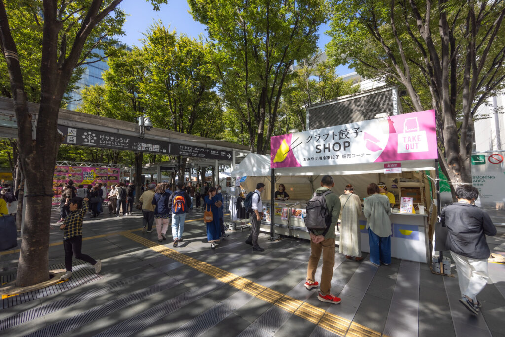 クラフト餃子フェス　会場風景