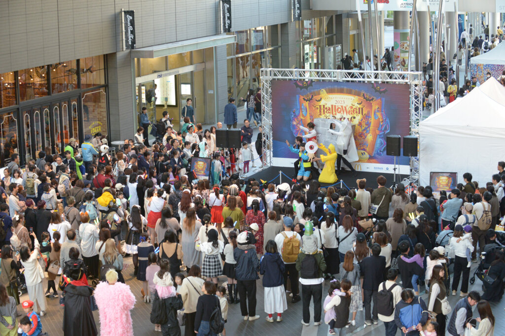 二子玉川ハロウィンパーティー会場風景