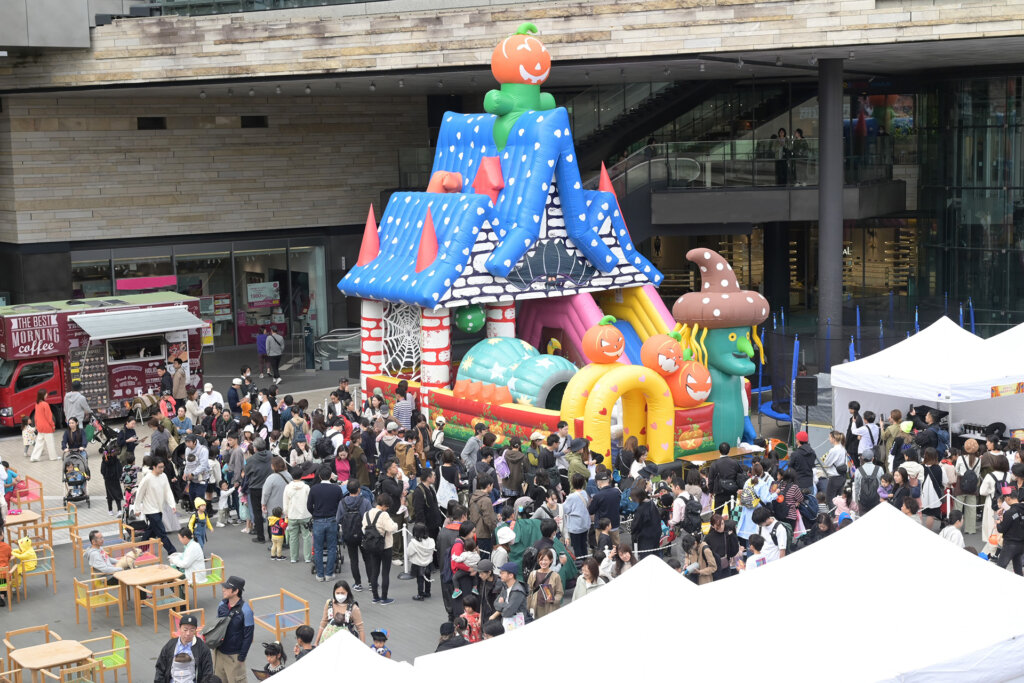 二子玉川ハロウィンパーティー会場風景