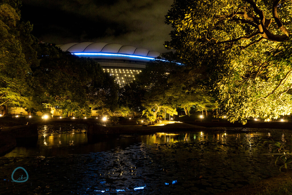 夜間特別開園 秋の夜長の小石川後楽園