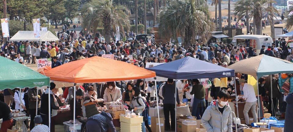 つじどうパン祭り「つじパン」会場雰囲気