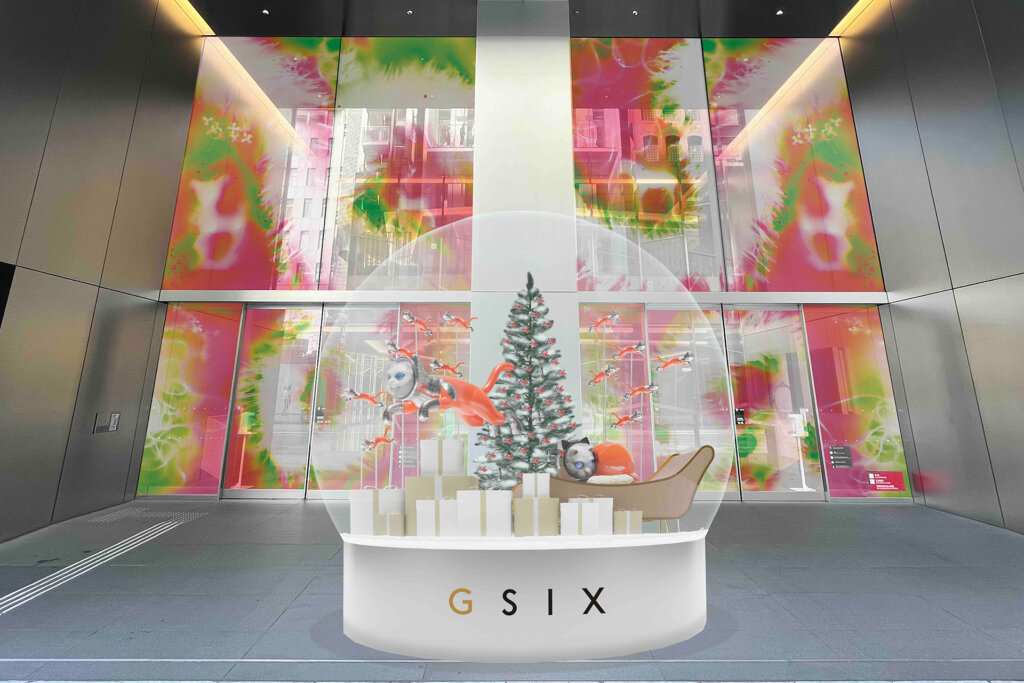 GINZA SIXクリスマス装飾