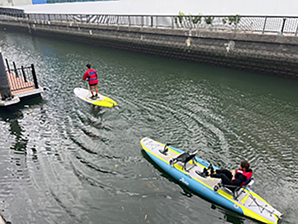 “水上版人力車”「ホビー」