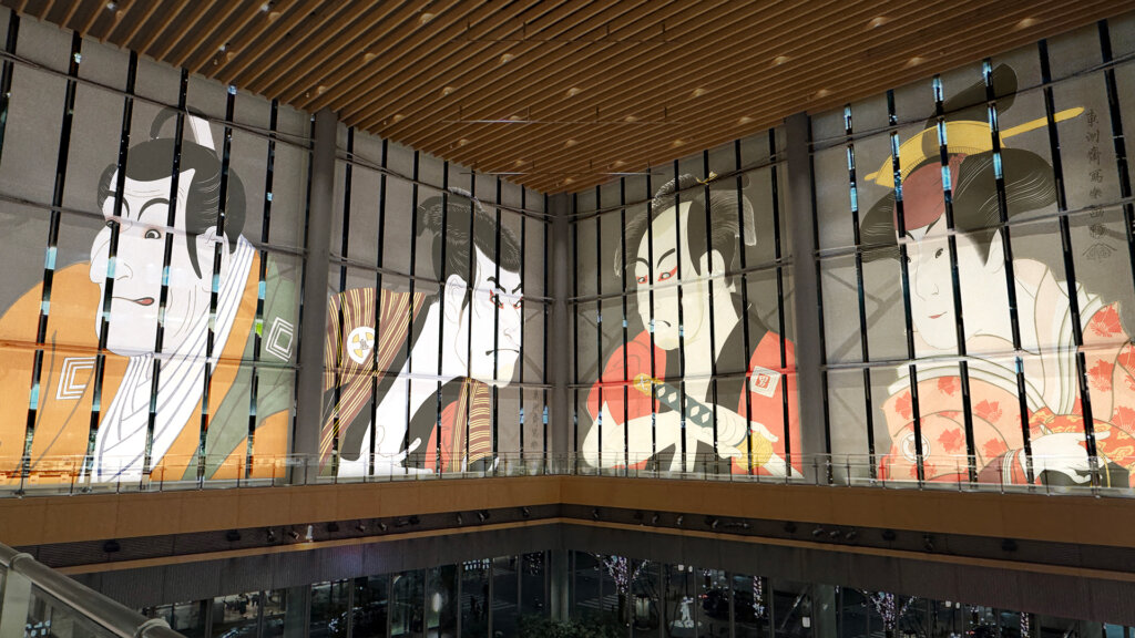 丸の内エリアプロジェクションマッピング　東京大浮世絵