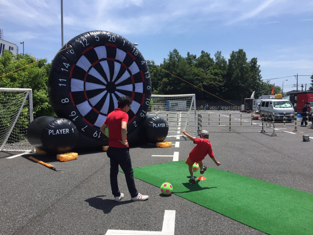 三角広場まつり キッズスポーツフェスタ