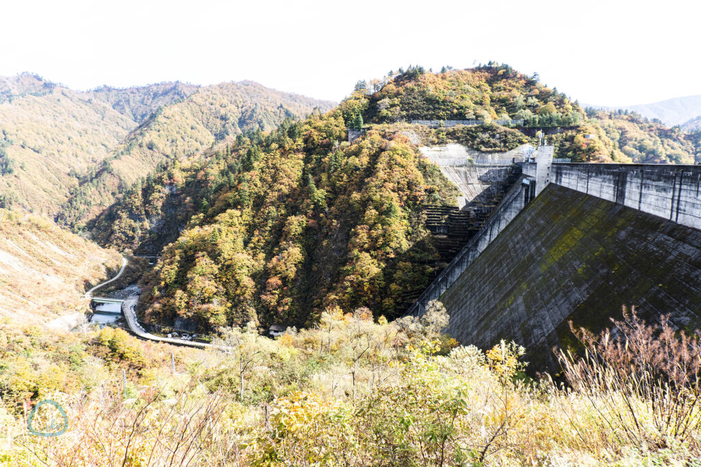 新潟 魚沼市 奥只見ダム 枝折峠