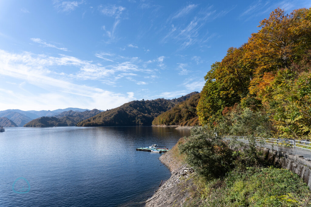 新潟 魚沼市 奥只見ダム 枝折峠