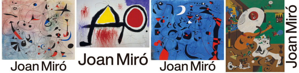 スペイン☆ミロウィーク　ミロ展　ステッカー