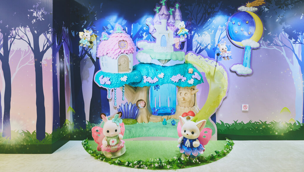 シルバニアファミリー展40th 会場風景