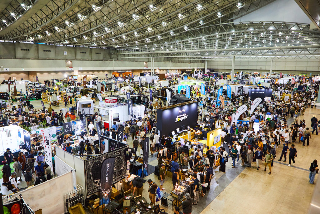 TOKYO OUTDOOR SHOW 会場風景