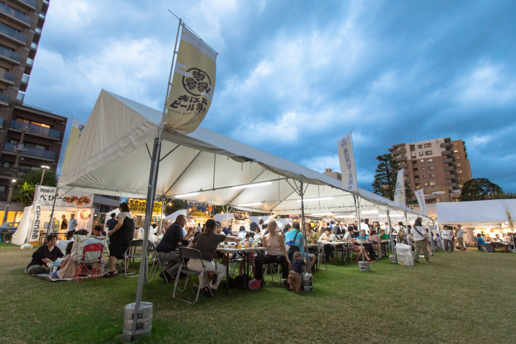 大江戸ビール祭り 会場風景