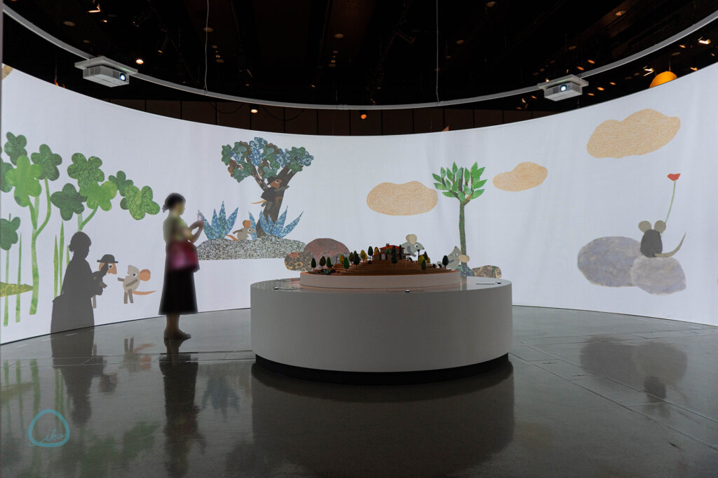 レオ・レオーニの絵本づくり展 会場の様子