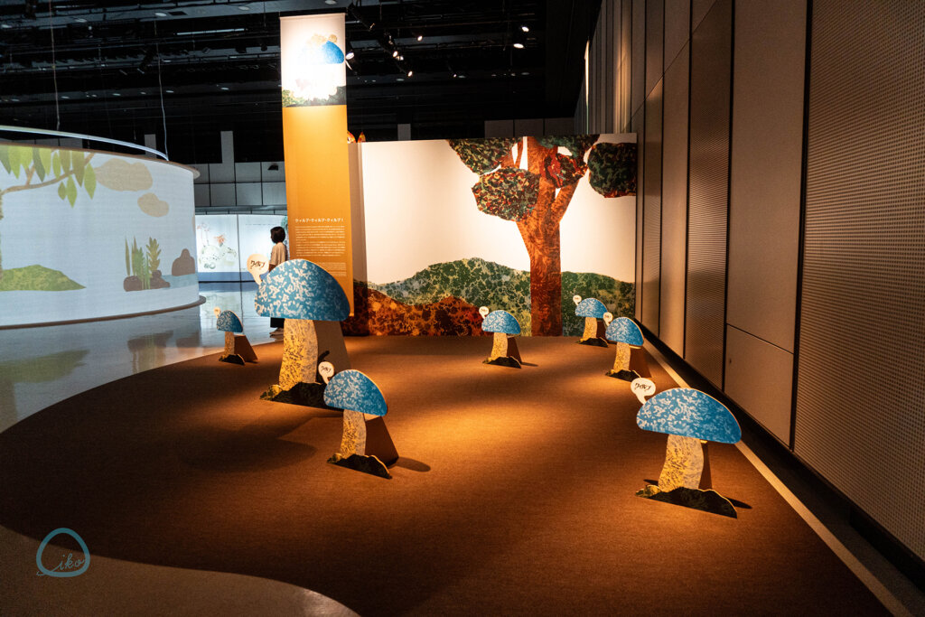 レオ・レオーニの絵本づくり展 会場の様子