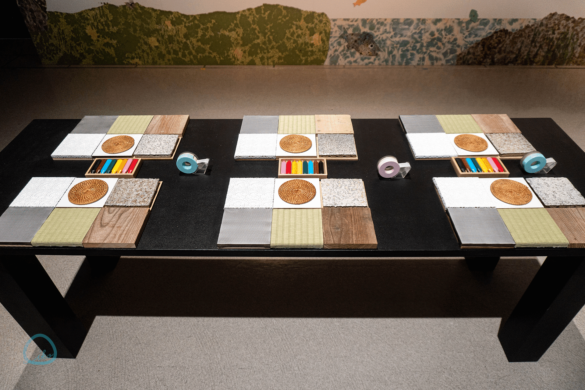 レオ・レオーニの絵本づくり展 会場の様子 ワークショップ