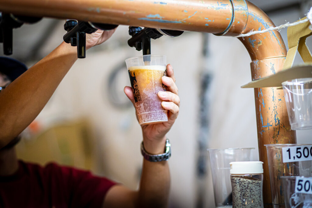 大江戸ビール祭り2025　会場雰囲気