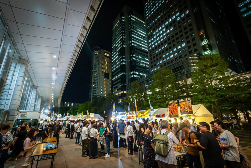 大江戸ビール祭り2025　会場雰囲気