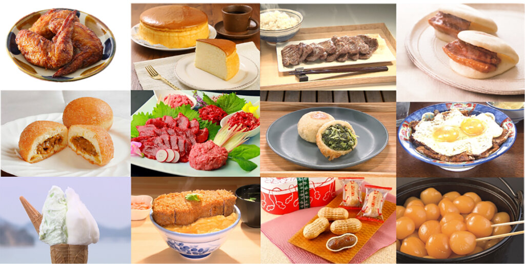 バナナマンのせっかくグルメ!! 博覧会　販売グルメ一覧