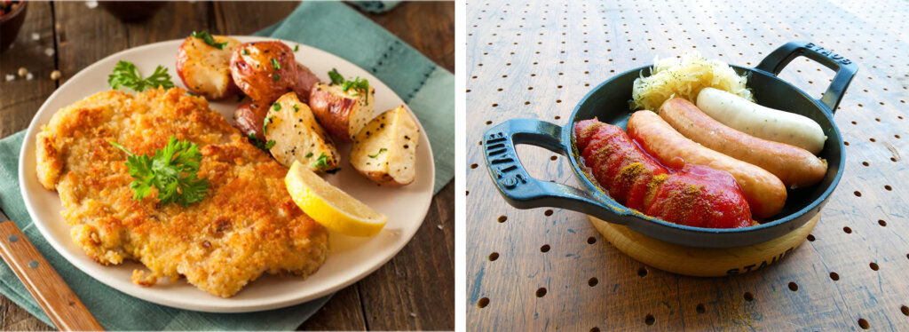 ソーセージなどの肉系グルメ