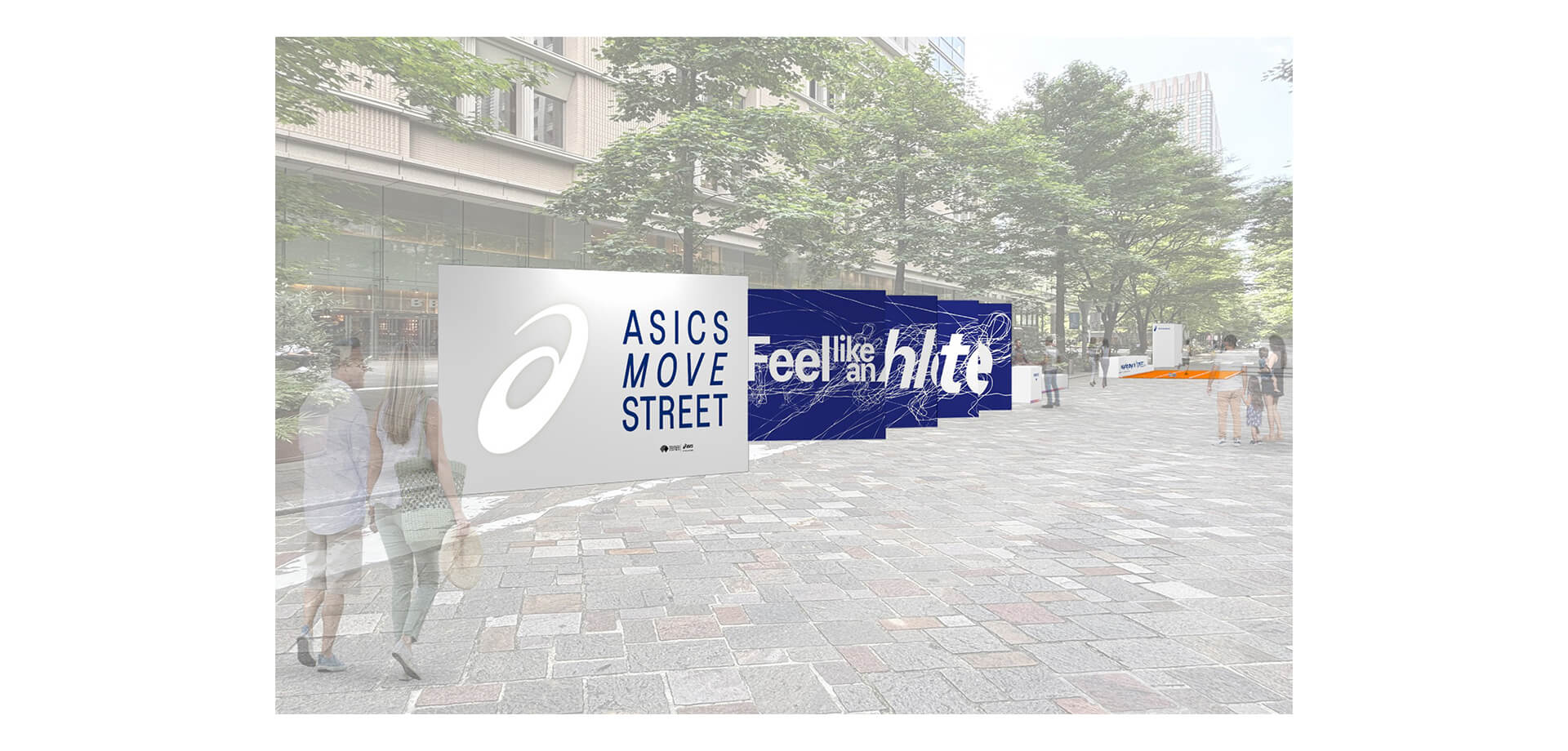 ASICS MOVE STREET ASICS MOVE STREET 　会場の様子