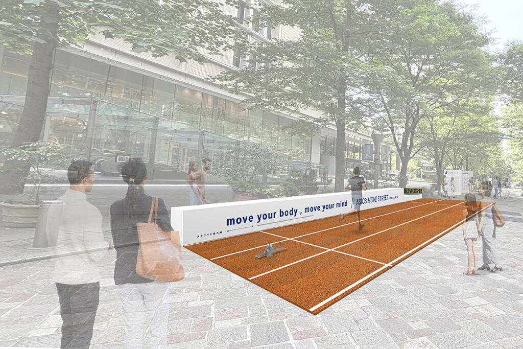 ASICS MOVE STREET ASICS MOVE STREET 　会場の様子