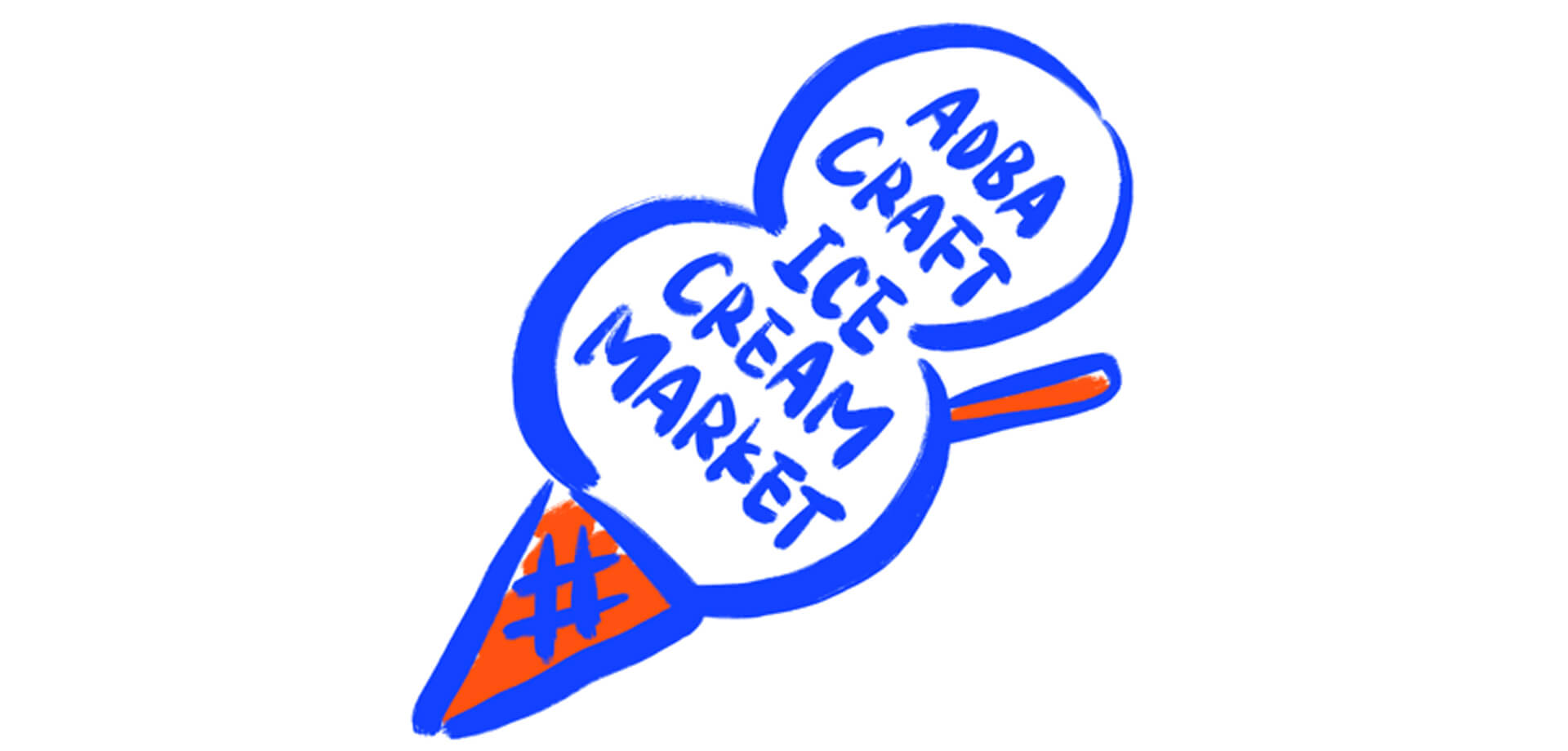 AOBA CRAFT ICE CREAM MARKE ロゴ