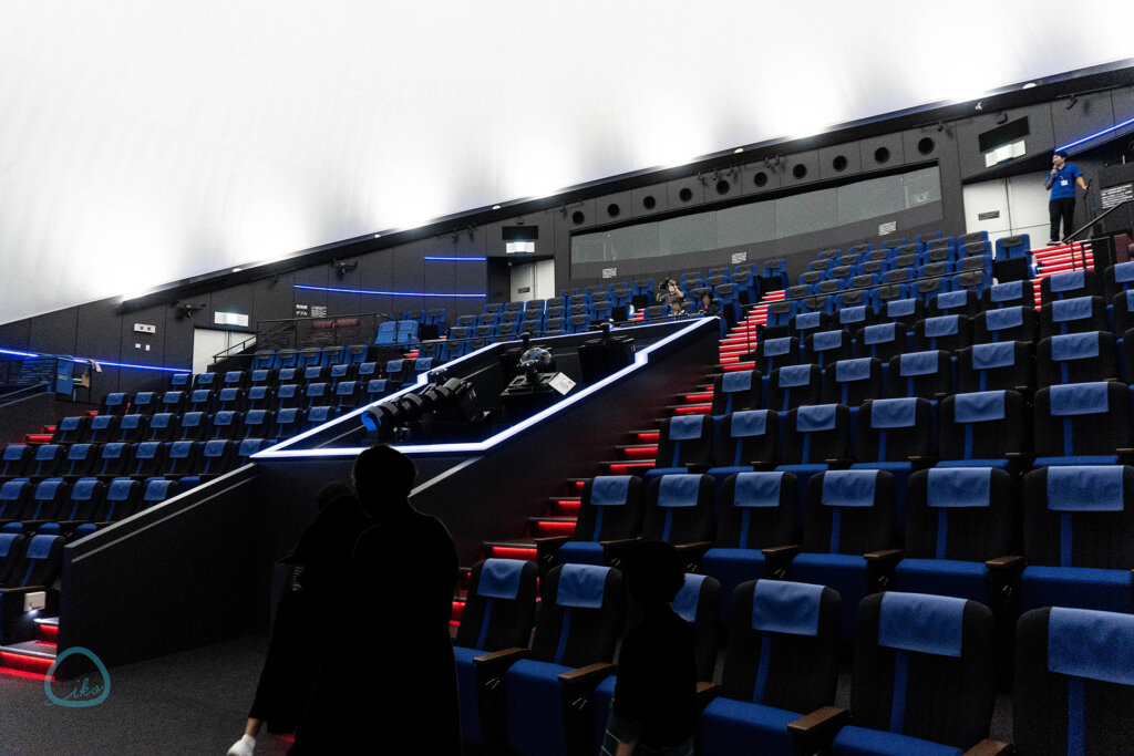 相模原市博物館 プラネタリムの内部