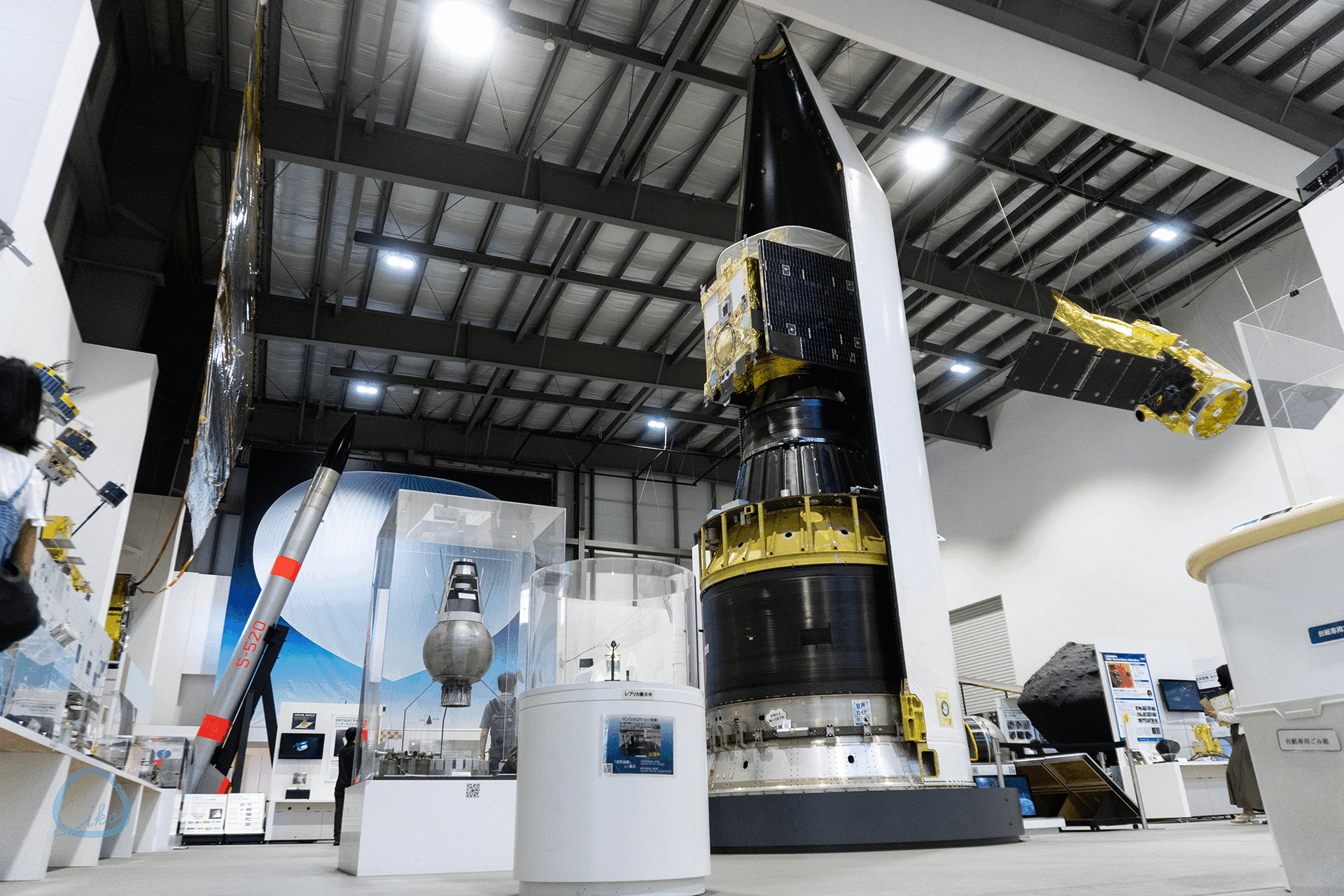 JAXA宇宙科学研究所 宇宙科学探査交流棟 内部全景